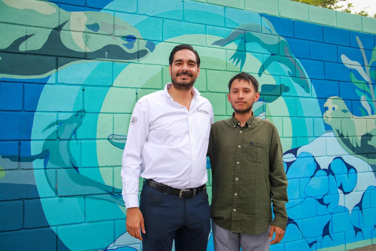 Embellecen a Reynosa 14 murales impulsados por el Municipio