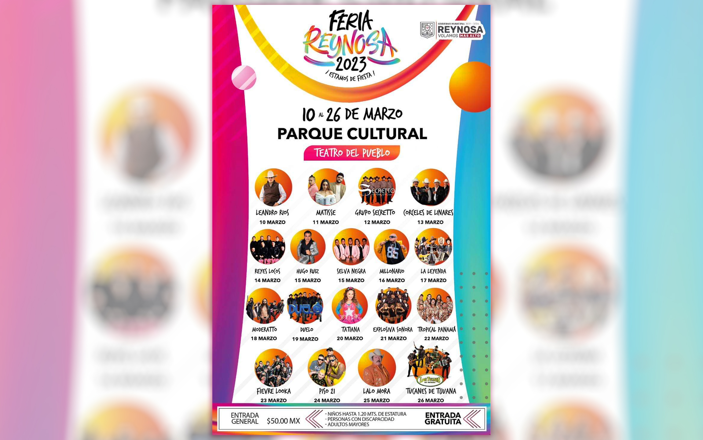 Eventos Administración Municipal Reynosa 20212024