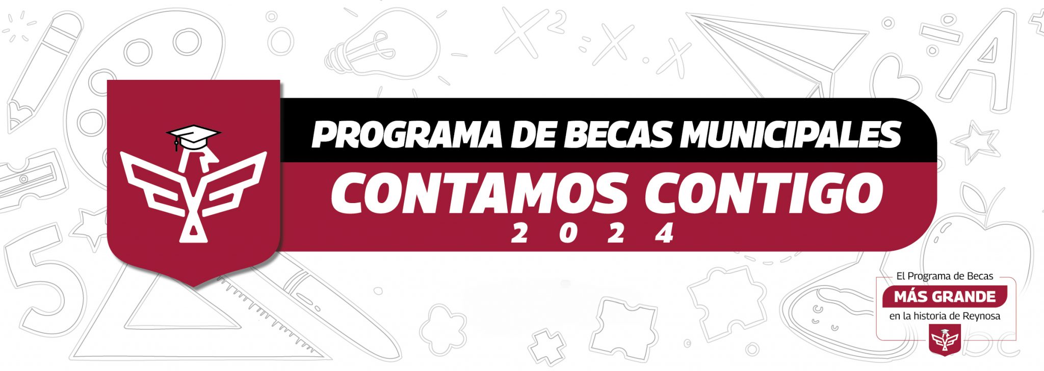 Becas Municipales 2024 Administración Municipal Reynosa 20212024