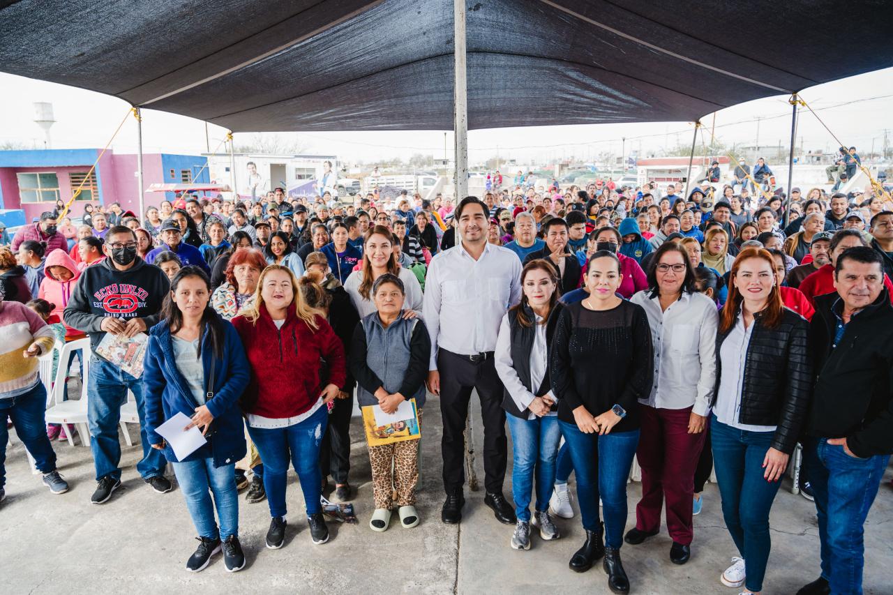 Llega Alcalde Carlos Peña Ortiz a todas las colonias de Reynosa