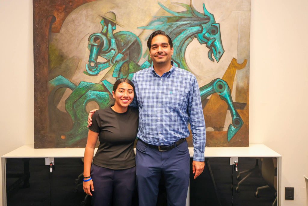 Reconoció el Alcalde en la joven Milena, que su disciplina, constancia y pasión por el deporte la han colocado en el escenario internacional, representando con orgullo a Reynosa y a México.